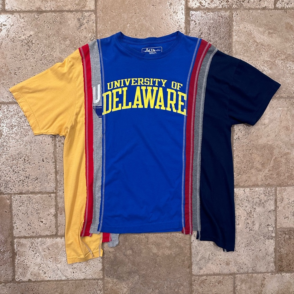 Needles Vintage Remake College University of Delaware SS Tee